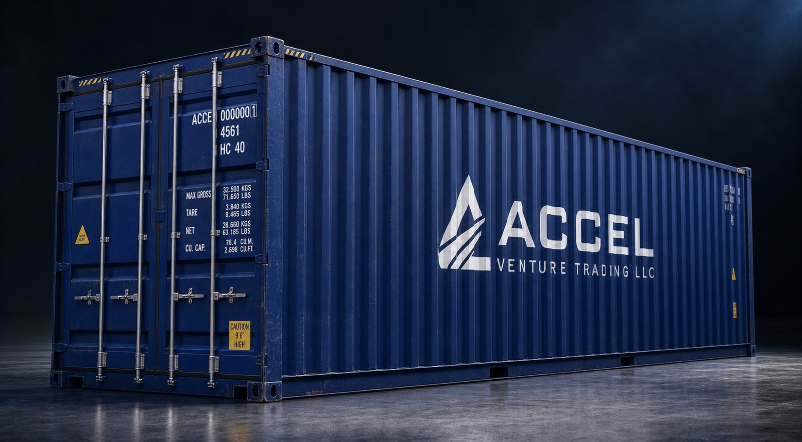 ACCEL 40ft High-Cube shipping container